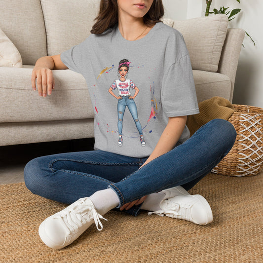Air Force Wife Illustration T-Shirt