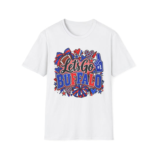 Let's Go Buffalo T-Shirt — Buffalo Sports Fan Tee