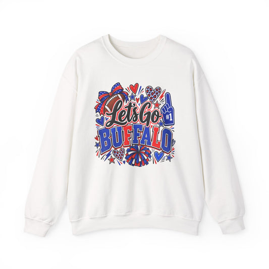 Let's Go Buffalo Crewneck Sweatshirt