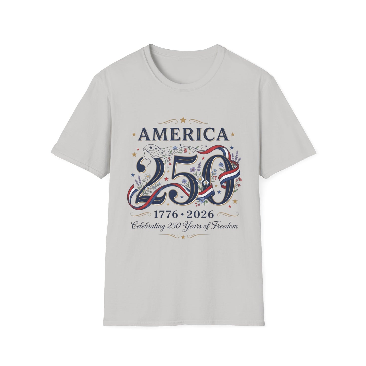 America 250 T-Shirt — 1776-2026 Patriotic Celebration Tee