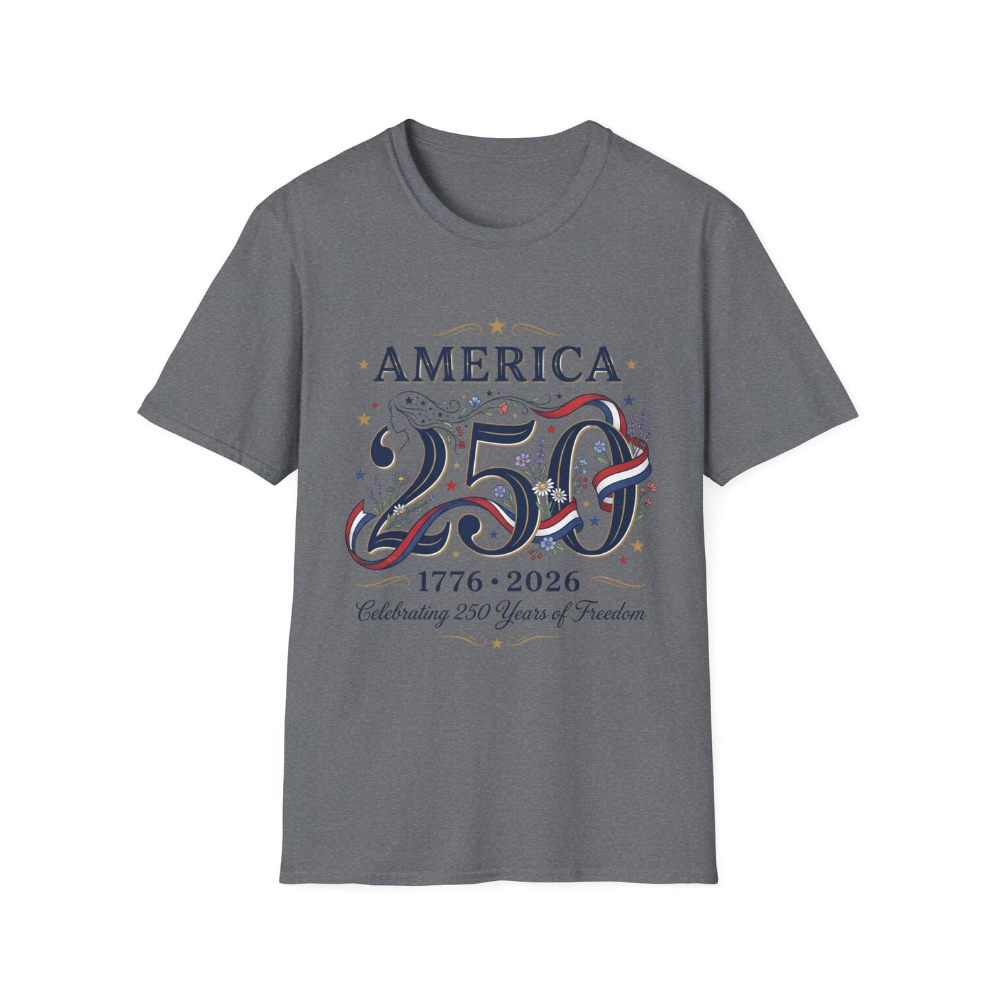 America 250 T-Shirt — 1776-2026 Patriotic Celebration Tee